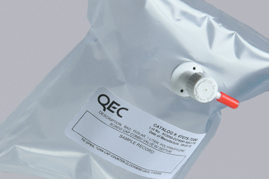 The use of Tedlar® gas sample bags for gas testing - Adtech